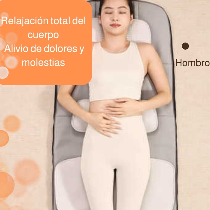 Colchón inteligente para masajear el cuello, la espalda y la cintura – 🧘♀️✨ Lujo al alcance de tu mano