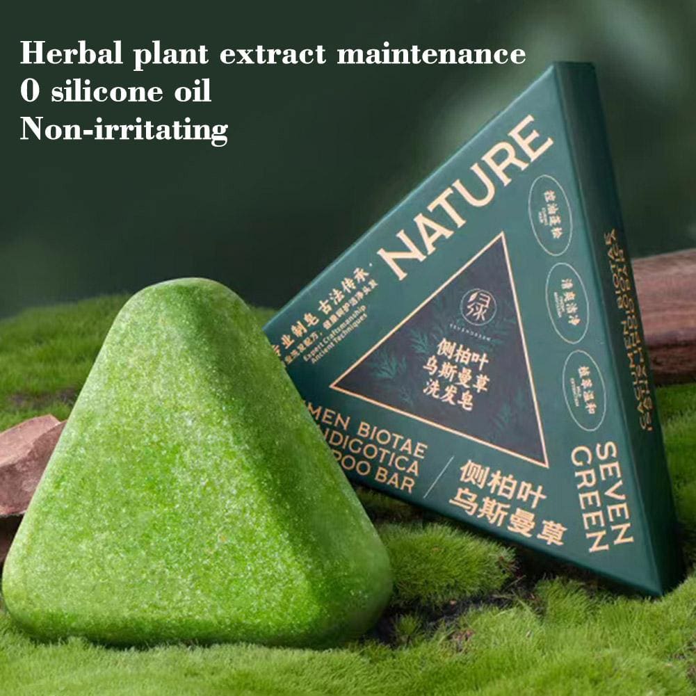 Greenlem Usman – Jabón Capilar Herbal con Hoja de Platycladus y Aminoácidos Naturales