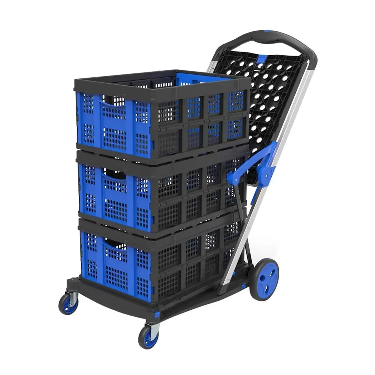 Carrito de compras plegable