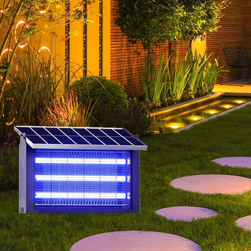 Lámpara Eléctrica Antimosquitos Solar Portátil