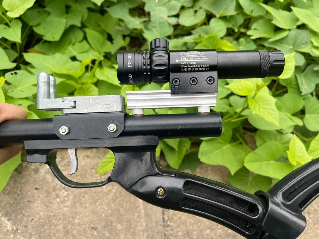 Tirachinas Telescópico de Alta Precisión con Láser