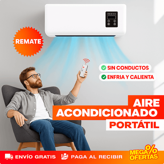 AIRE ACONDICIONADO PORTÁTIL SIN CONDUCTOS✔️