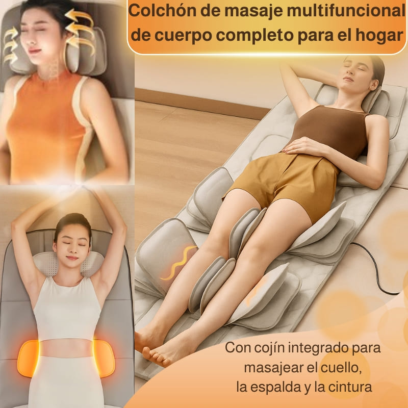 Colchón inteligente para masajear el cuello, la espalda y la cintura – 🧘‍♀️✨ Lujo al alcance de tu mano