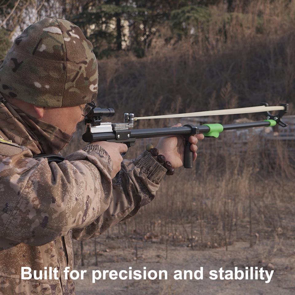 Tirachinas Telescópico de Alta Precisión con Láser