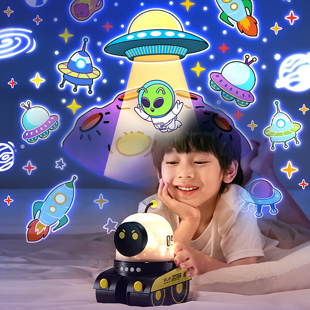 Proyectore Estelare 360° – Luz Nocturna Infantil LED con Rotación