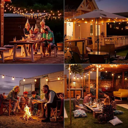 Guirnalda Solar Exterior 10m, 21 LEDs IP65