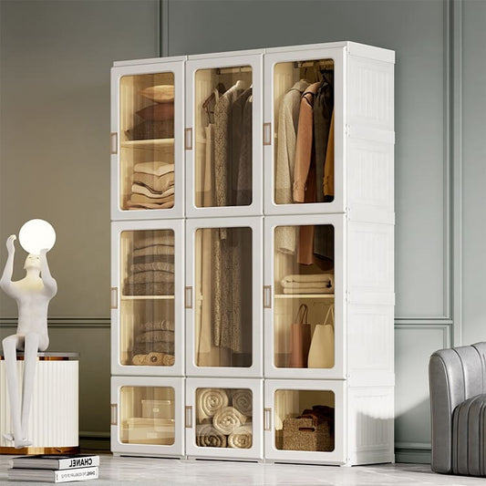 Armario de plástico  Muebles de habitación, ropa, organizador, placard